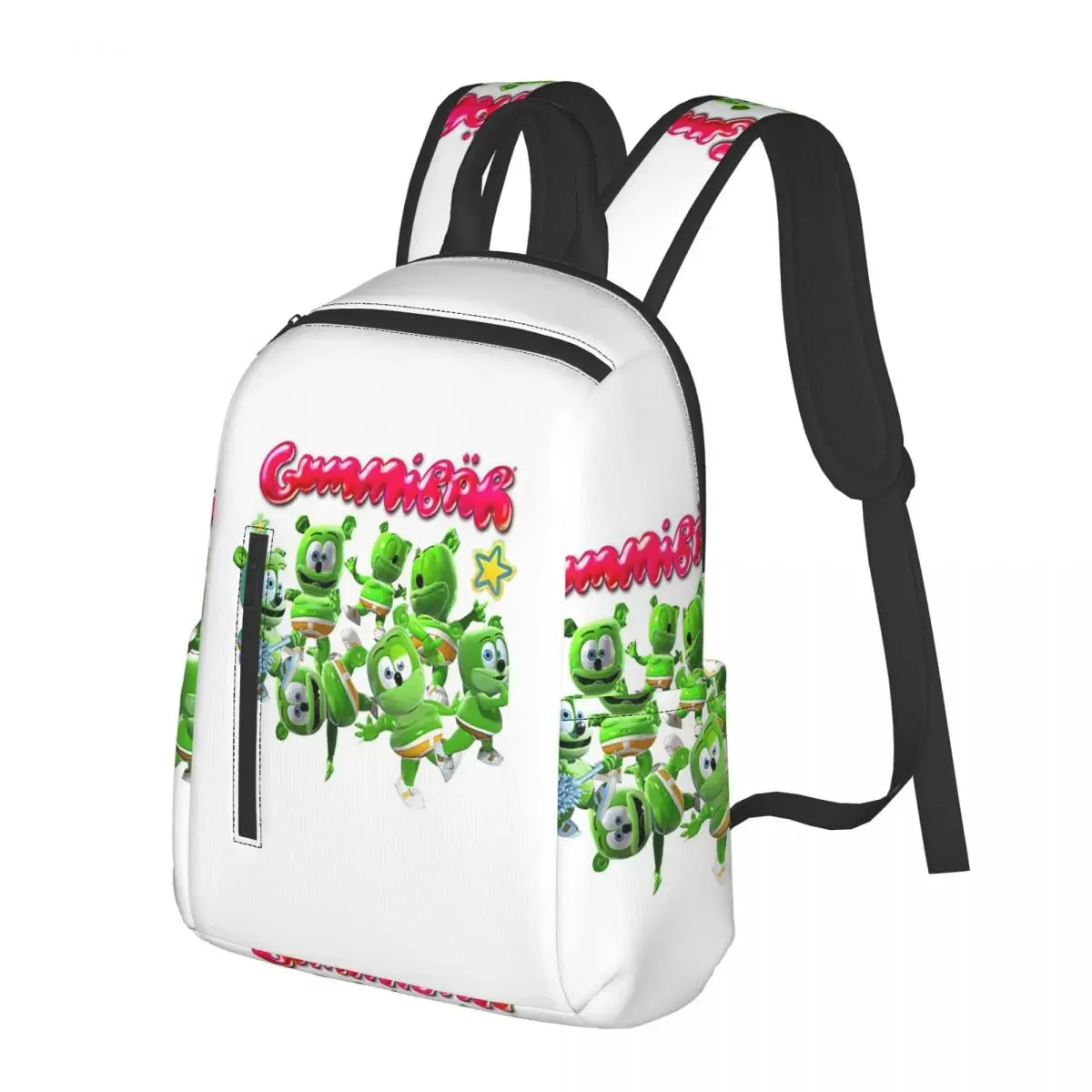 Gummibar (the Gummy Bear) Student Backpack School Bag Hiking Travel Daypack for Boys Girls Bookbag Shoulder Bags