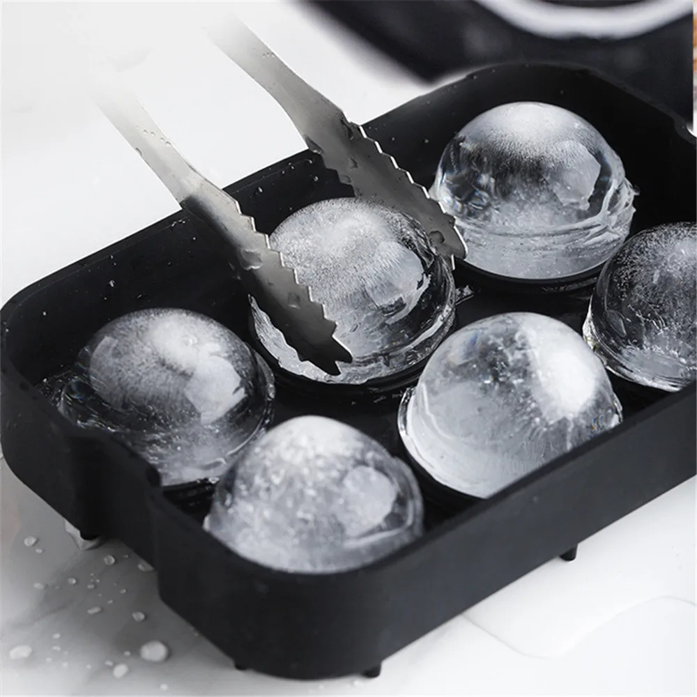 

4/6/8/15 Grid Big Ice Tray Mold Giant Jumbo Large Food Grade Silicone Ice Cube Square Tray Mold DIY Ice Maker Ice Cube Tray