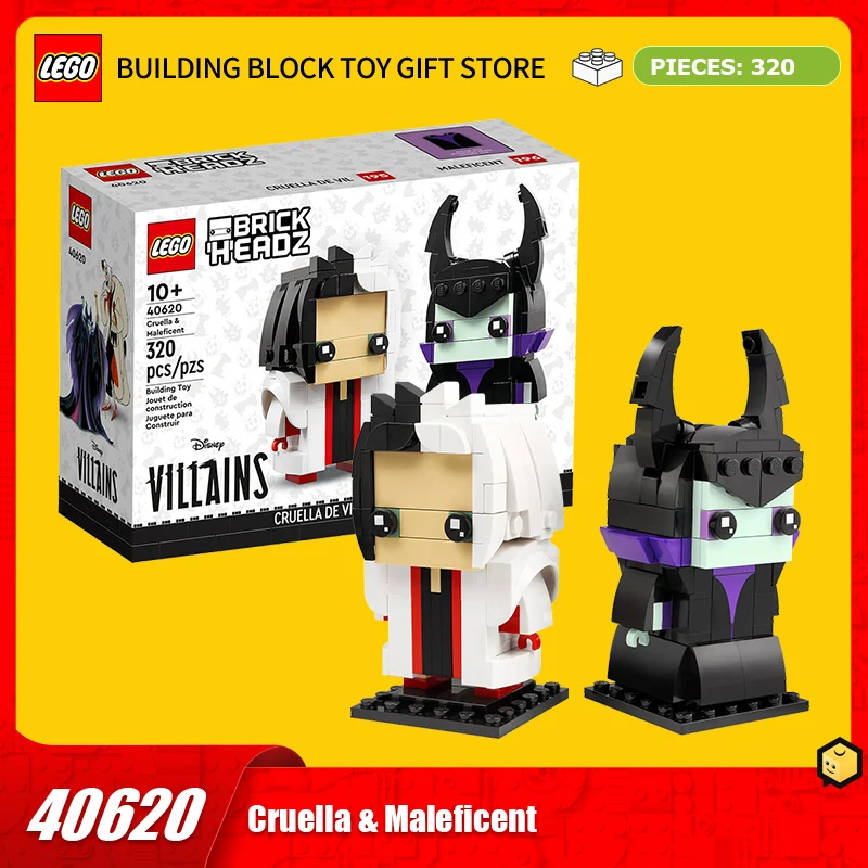 

LEGO Block Square Head Series 40620, курира и Марлин Фэльсон, сращивающиеся блоки, детская игрушка в подарок