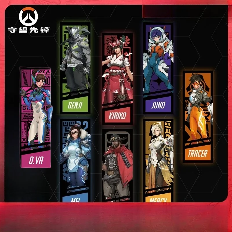 [officiel]-billets-laser-du-jeu-overwatch-authentiques-dva-kiriko-genji-juno-mei-mercy-tracer-cassidy-flash-–-cadeaux-cosplay-doujin
