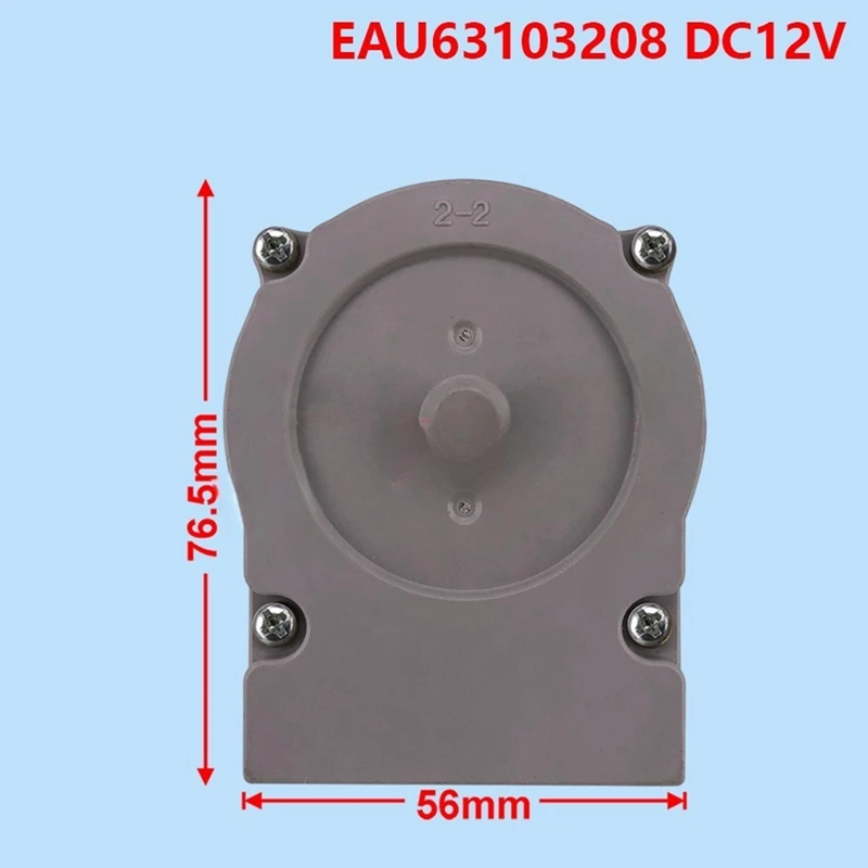 EAU 63103208   Двигатель вентилятора испарителя холодильника для Kenmore, двигатель конденсаторного вентилятора с морозильной камерой, 12 В постоянного тока