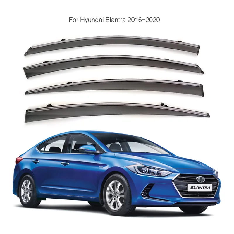 

Suitable for Hyundai Elantra 2016-2020 injection molded window rain eyebrows