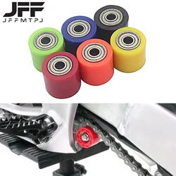Motorcycle ATV 8/10mm Drive Chain Pulley Roller Slider Tensioner Wheel Guide For Honda Yamaha KTM Kawasaki Suzuki Spare Parts