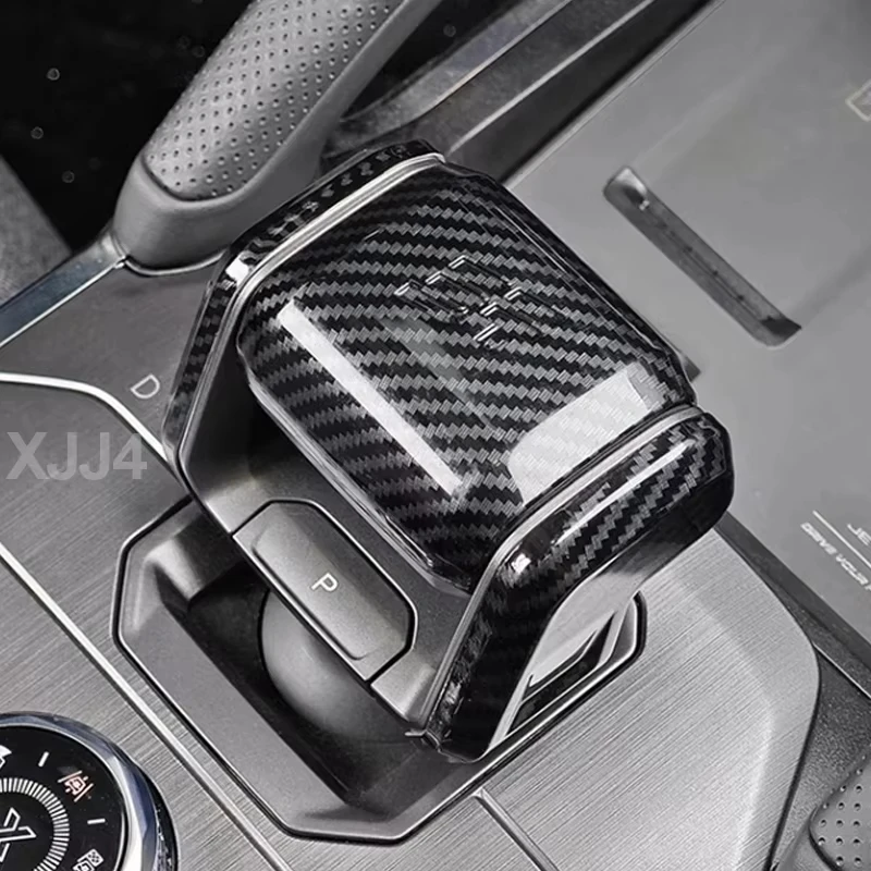 

Carbon Fiber Car Gear Shift Knob Cover Protective Shell Car Spare Parts Accessories for Chery Jetour Traveller T2 2022 2023 2024