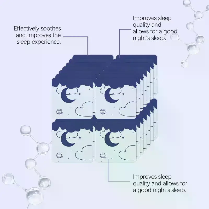 Plant Sleep Patches Nighttime Relaxation Lightweight Portable Care Patches Home Essential Good Stuff for Better Sleep