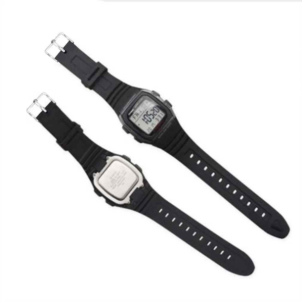 2024 Hot W-96H Silicone Watch Band Stainless Steel Pin Buckle Watchband for Casio Sports Men Women Strap Bracelets Fast Delivery