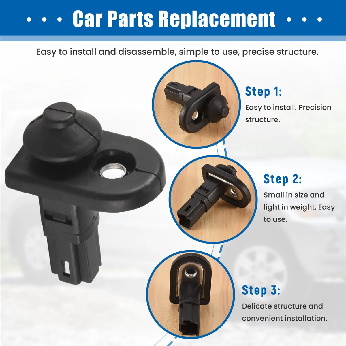 Interruptor de luz de puerta interior, accesorios de repuesto para Mitsubishi Pajero Montero V31 V32 V33 MB698713, 2 piezas