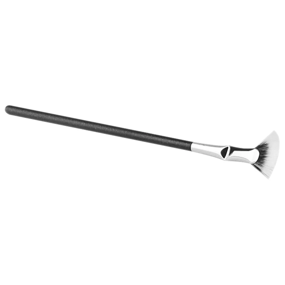 Cepillo de pestañas ligero en forma de abanico, herramienta aplicadora de cepillo de pestañas para extensiones de pestañas, herramienta de maquillaje de ojos, máscara para pestañas