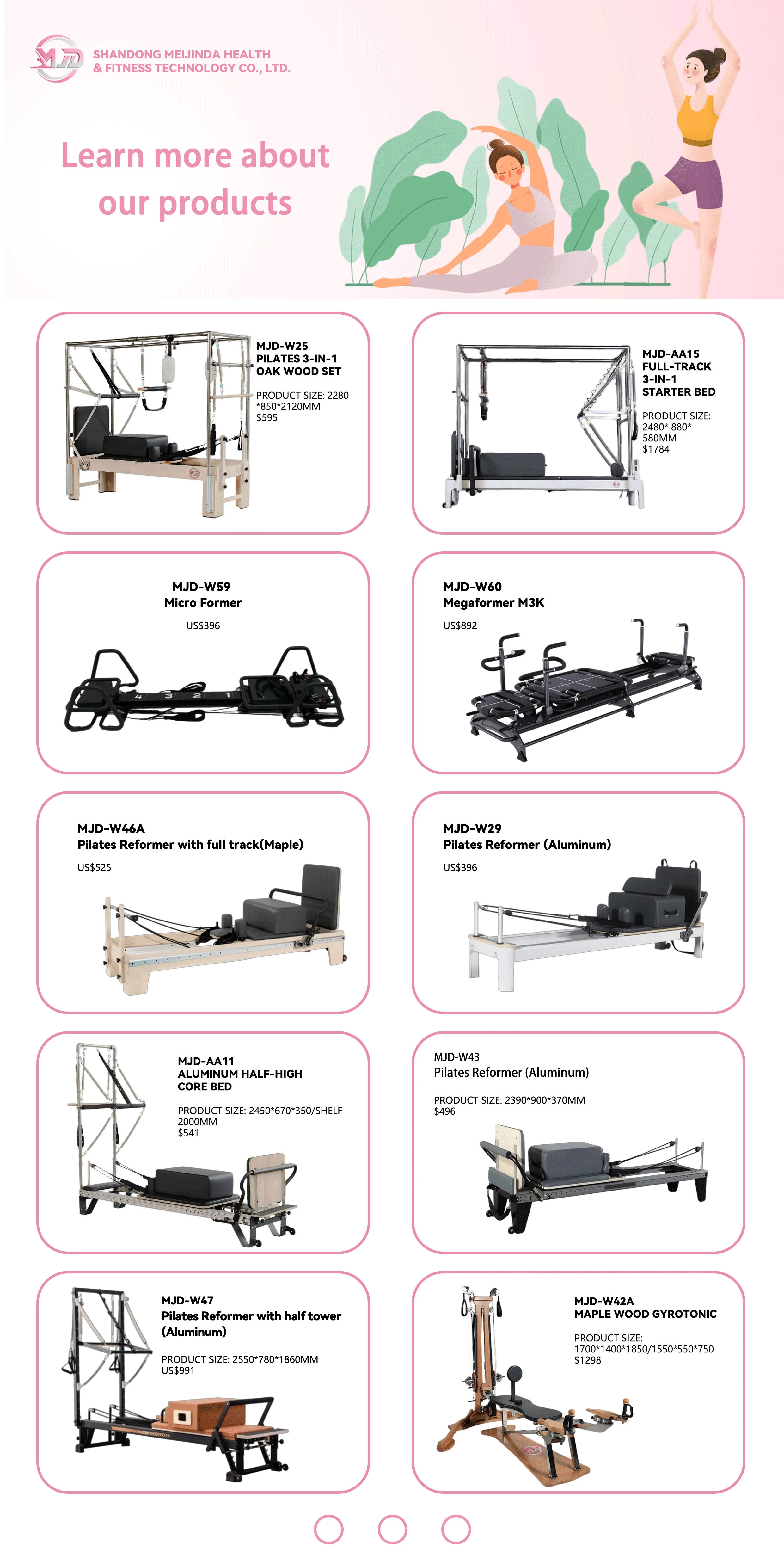 W42A Maple Wood  Posture Correction Pilates Equipment Hunchback Adjustment Spine Relief Trainer - view 4
