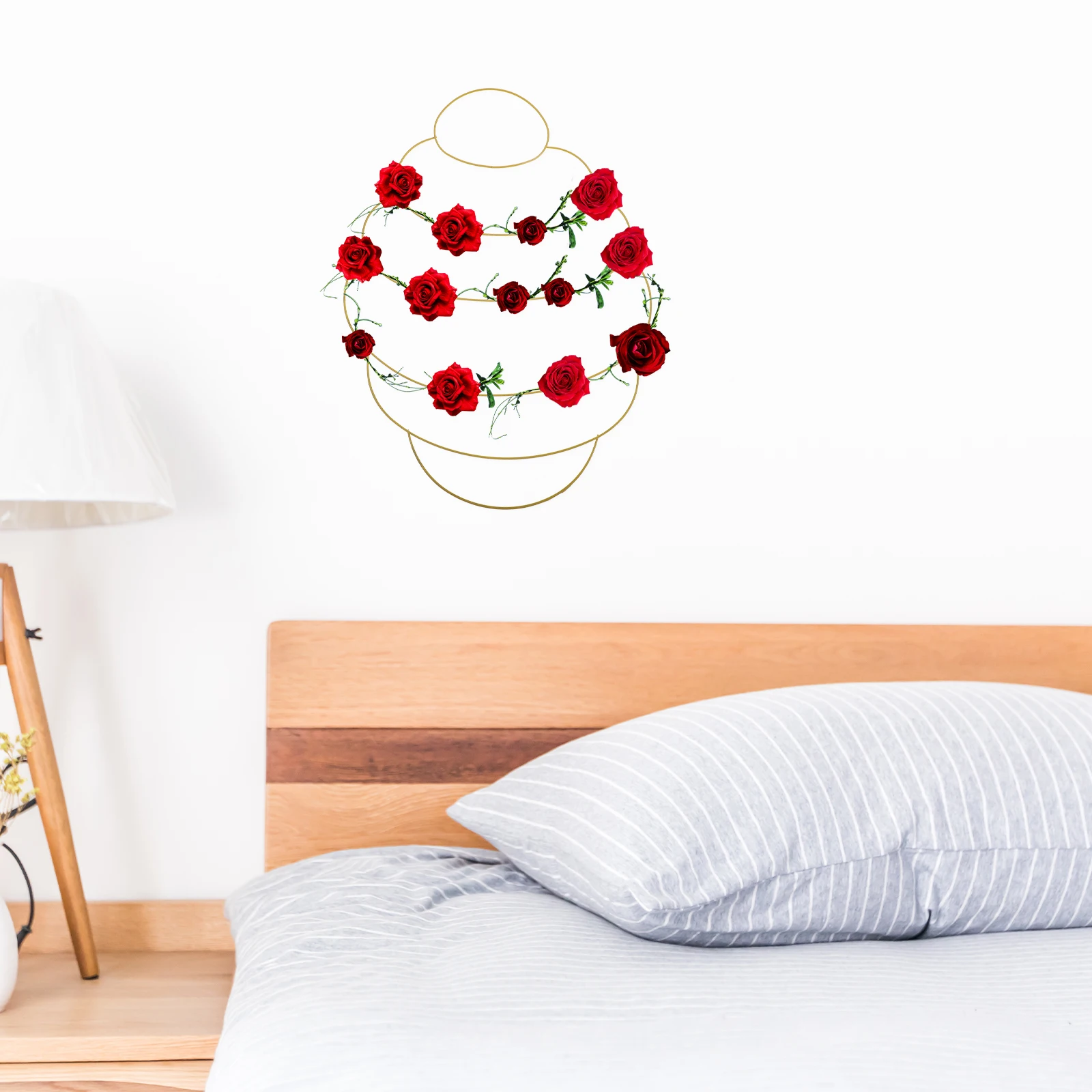 

Honeycomb Wreath Ring Bee Wire Party Supplies Beehive Shaped Iron Frame Easter Spring Floral Metal Frames Outdoor Decor Summer