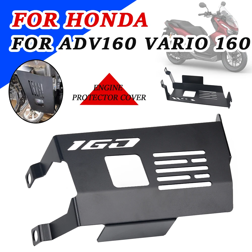 

Motorcycle Accessories Engine Cover Chassis Guard Skid Plate Protector Pan For HONDA ADV 160 ADV160 Vario 160 2022 2023 Parts