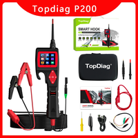 TopDiag Jdiag P200 12V 24V SMART HOOK Power Probe Car Circuit Analyzer Tester Digital Test Electrical System Detector Multimeter
