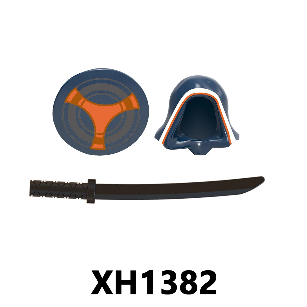X0272 Building Blocks Action Figures XH1378 XH1379 XH1380 XH1381 XH1382 XH1383 XH1384 XH1385 DIY Bricks Accessories Children Toy