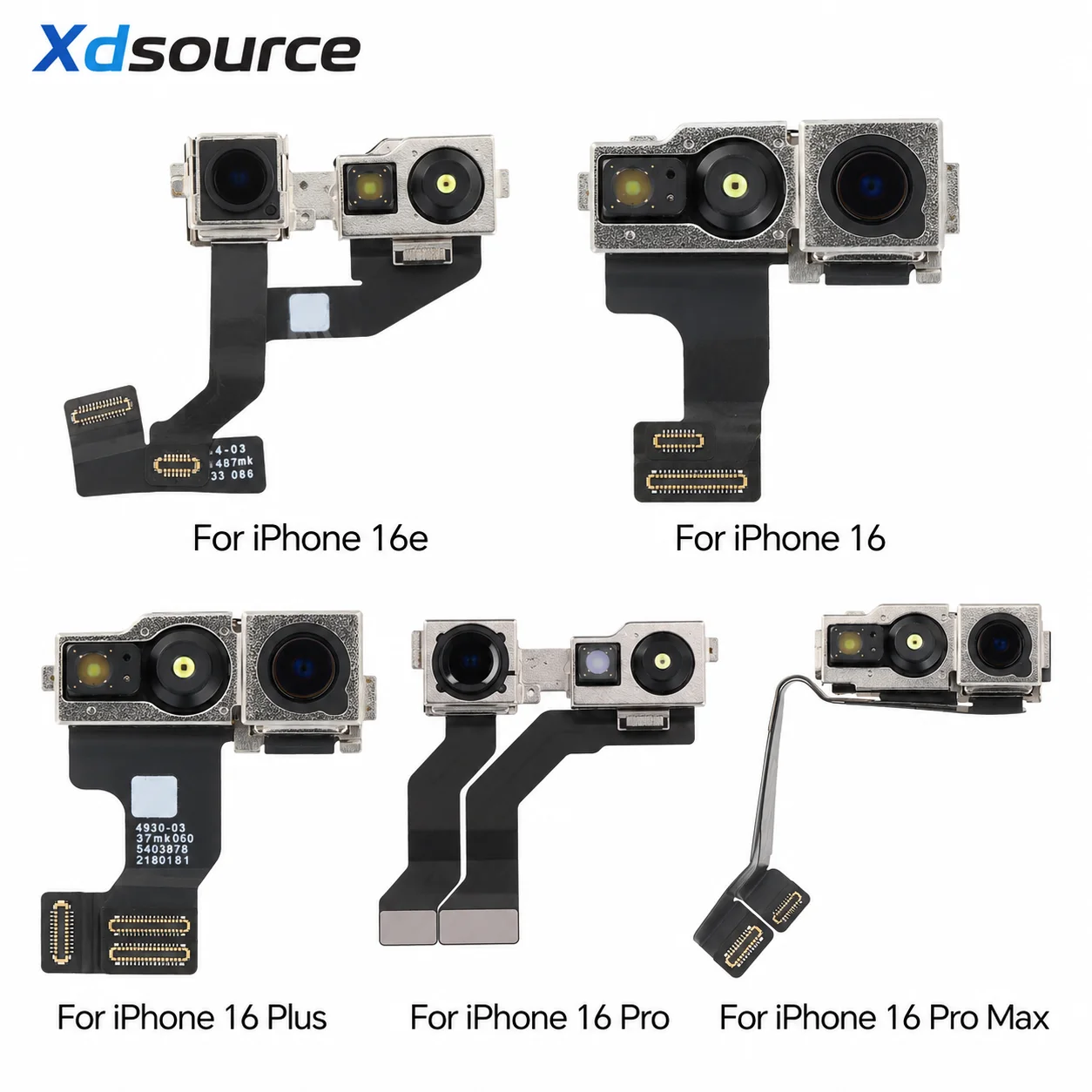 Front Facing Camera For iPhone 16 E Plus Pro Max, Suitable for iPhone 16 Front Camera