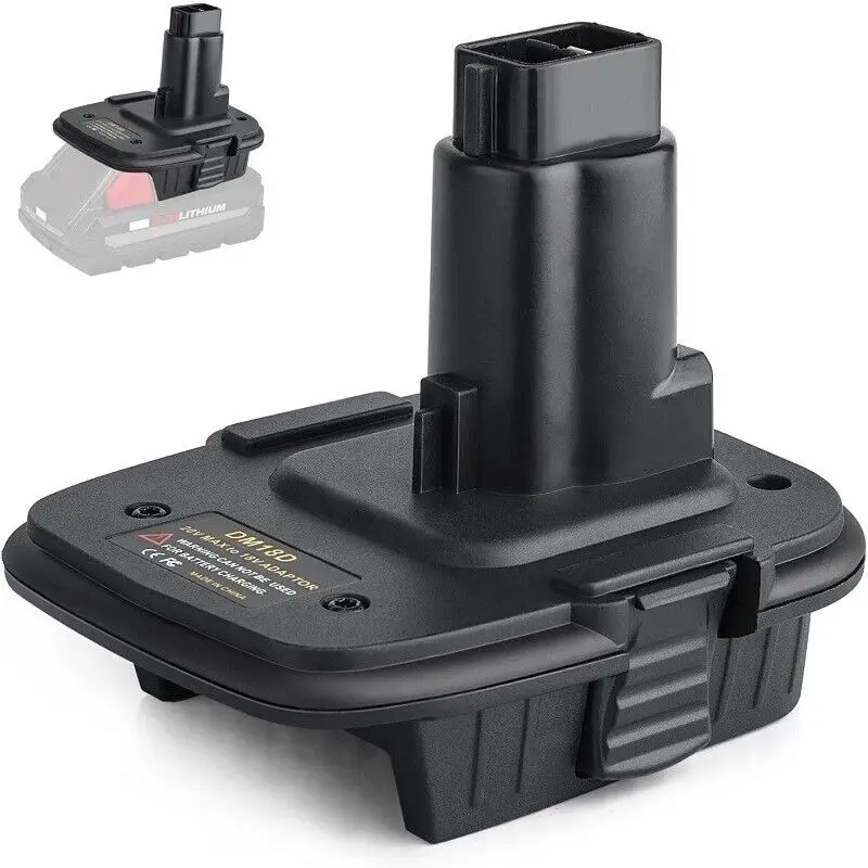 Konwerter akumulatora do DeWalt do Milwaukee 18V 20v Li-Ion Battery Convert to do Dewalt 18V Ni-Cd Power tools DM18D
