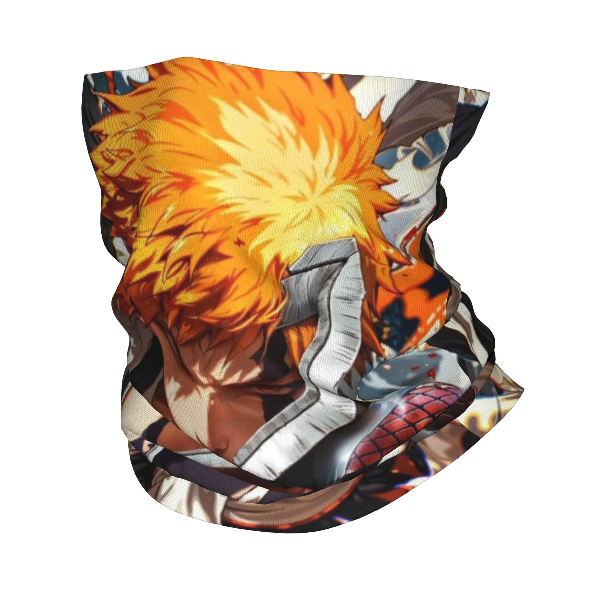 

Ichigo Kurosaki (4) Bandana Gaiter Club Bleach Face Scarf Hiking Unisex Windproof Neckerchief