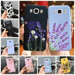 Soft TPU Case For Samsung J7 J5 J3 2016 Phone Case Flower Printed Silicone Cute Back Cover For Samsung Galaxy J3 J5 7 2016 Funda