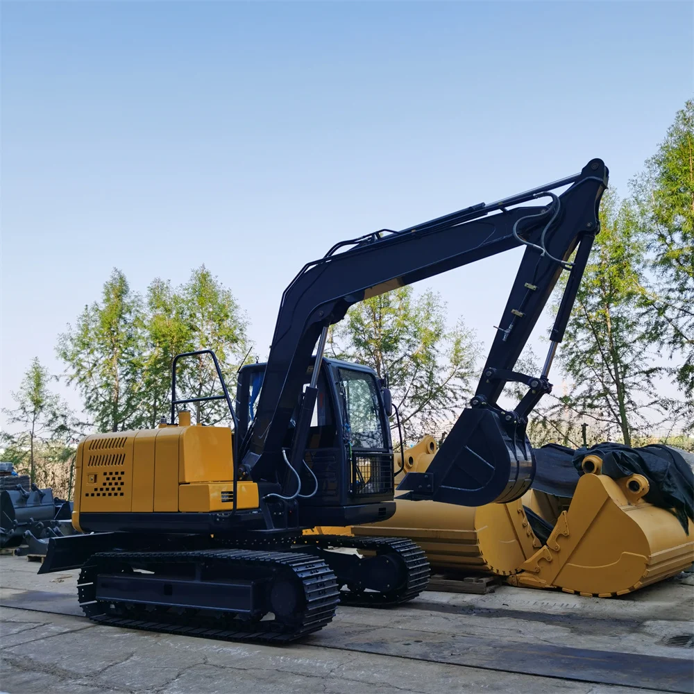 حفارة صغيرة 8 طن EPA حفار زاحف جديد محرك ديزل حفارات صغيرة 6 طن 8 طن أسعار الآلات