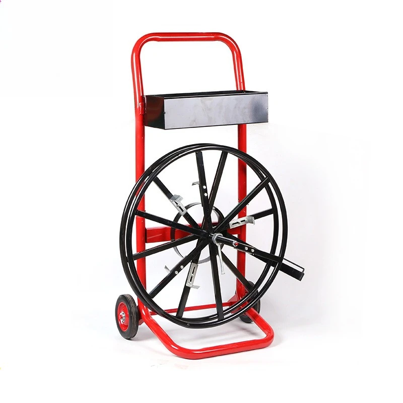 Plastic steel belt disc car Suitable for 200-400mm pp/pet belt disc car Plastic steel belt trolley packing car