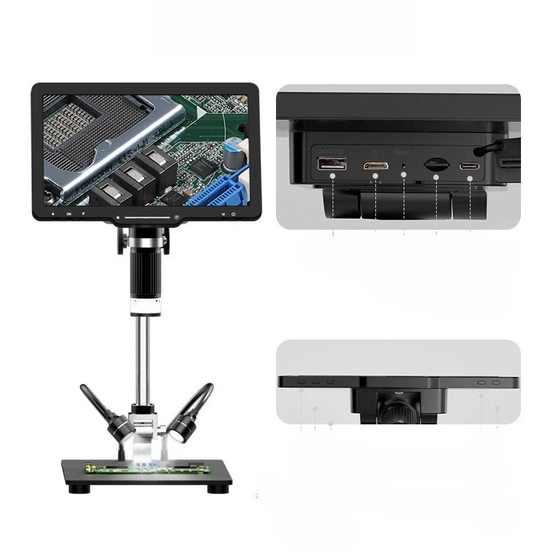 

Industrial high definition digital microscope electronic maintenance magnifying glass scientific research electron microscope