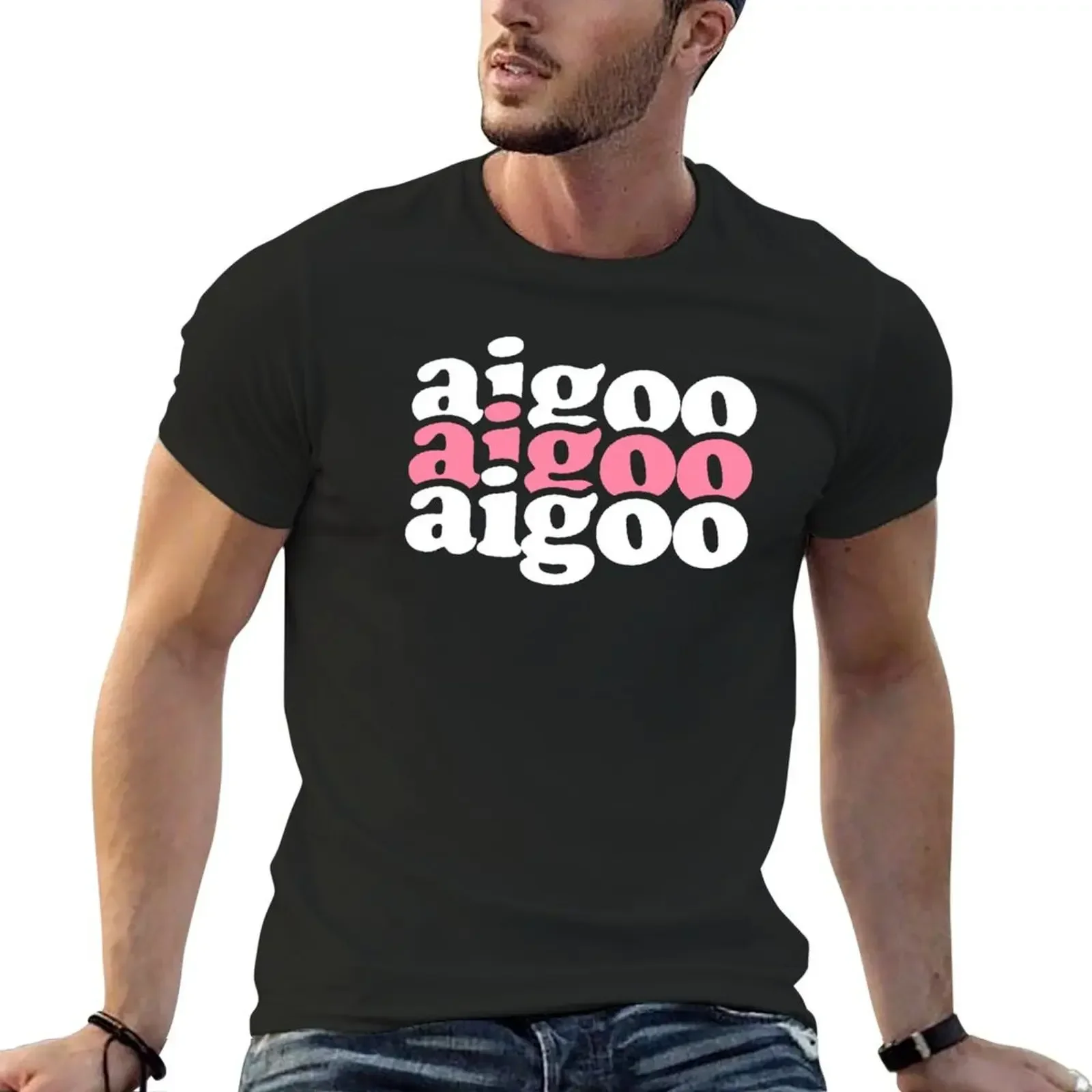 Aigoo / ???: Geez, oh no, oops - Korean Hangeul - Korean Funny Saying T-Shirt hippie clothes basketball graphic tees shirts men