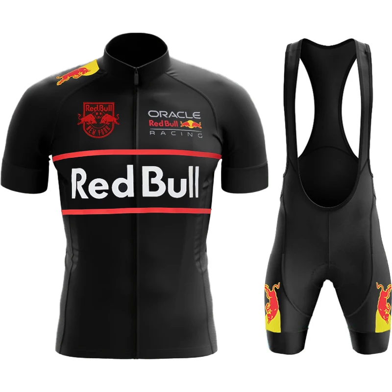 

Men's Mtb Cycling Pants Blouse Red Bull Uniform Wear Mens Clothes Bike Man Jerseys Bicycle Outfit Male Clothing Bycicle Shorts