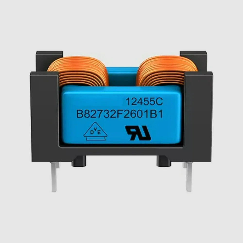 1PCS EPCOS B82732F2451B001 Brand New 2x100mH 0.45A Differential Mode Inductor Common Mode Filter Power Line Chokes