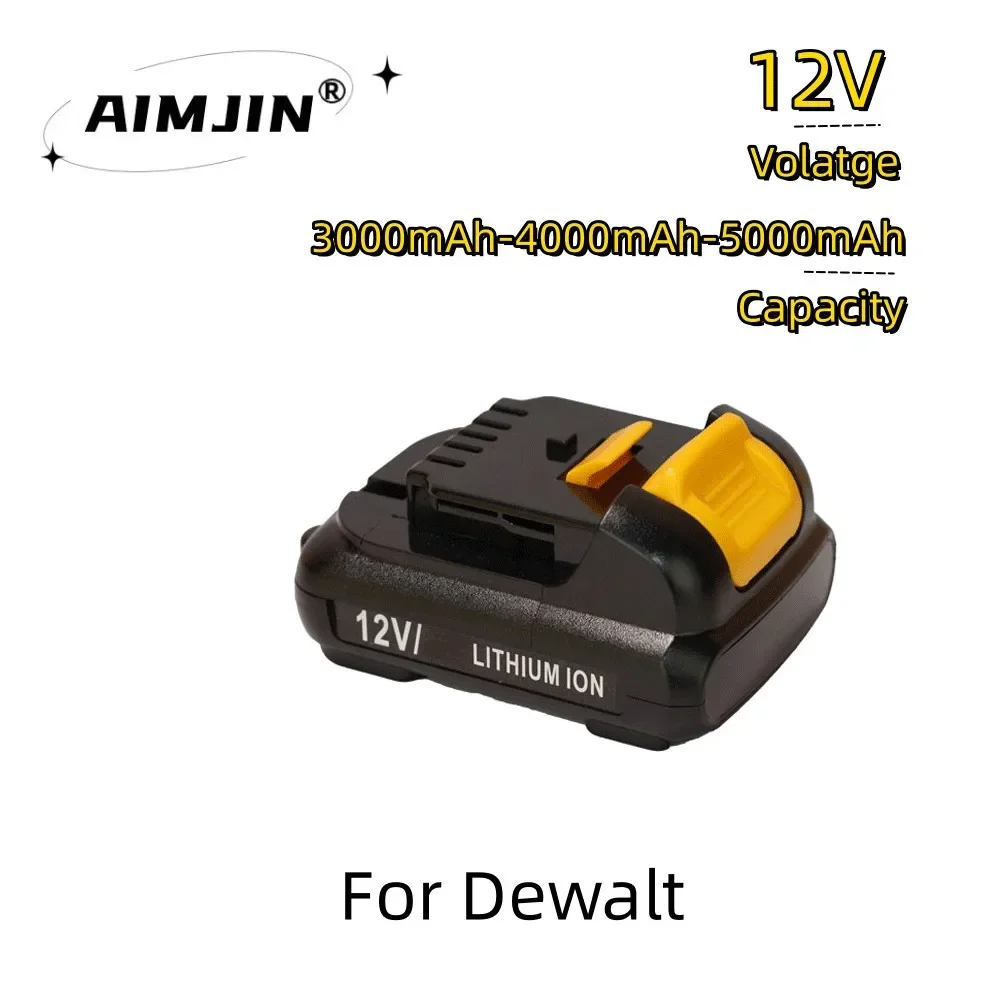 

12V 3Ah/4Ah/5Ah For DEWALT battery for DCB120 DCB122 DCB124 DCB125 DCB121 10.8V DCB100 DCB101 DCB119 Li-ion Power Tools Battery