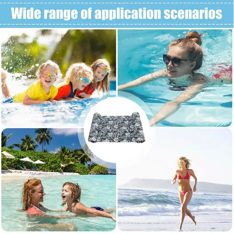 Pool Hammock Garden Lounges For Swimming Inflatable Pool Floats Water Hammock Lounges Multi-purpose Swimming Accessories