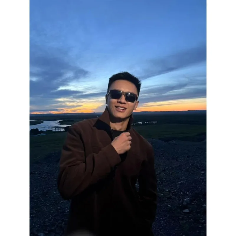 Jaet de camurça casual para homens com zíper decorado sem ferro Treaent poliéster/náilon fibra cosite Street Sle solto ajuste primavera...