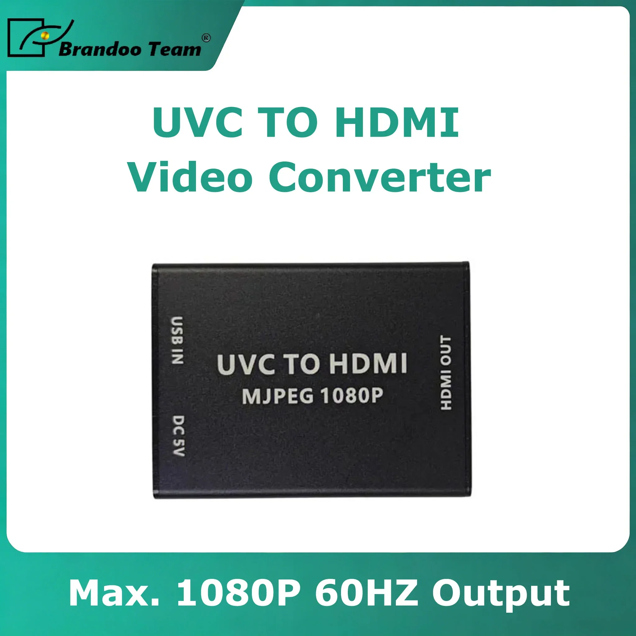 UVC USB to HDMI Video Converter 1080P USB Video to HDMI Display Adapter For Camera Monitoring Projector