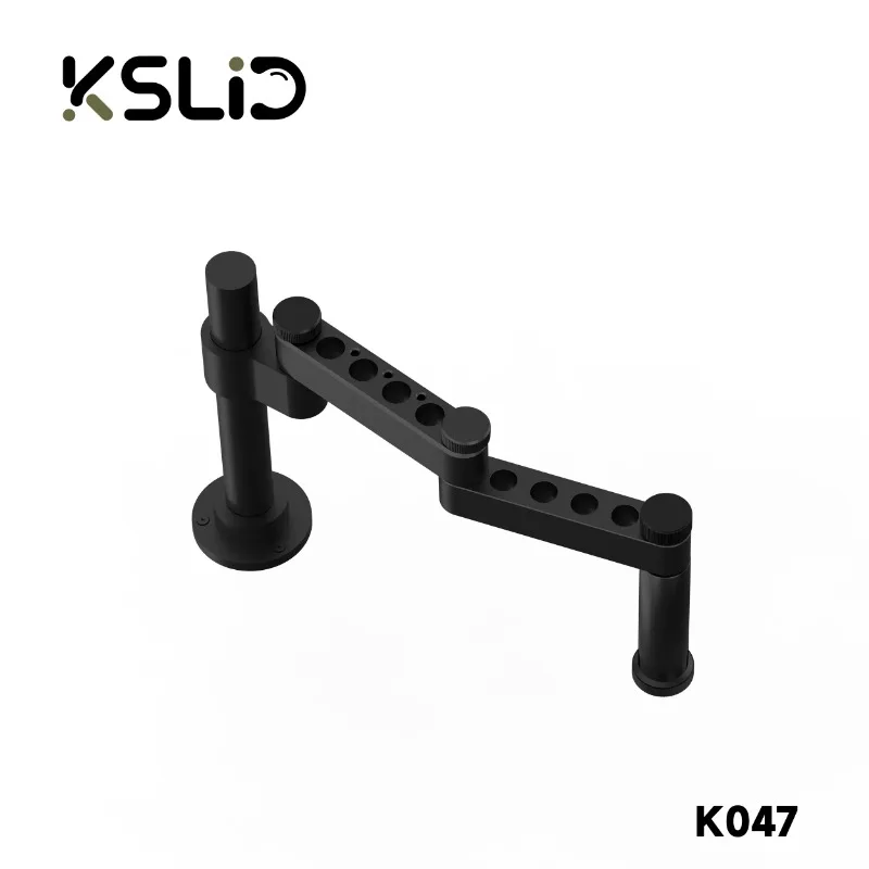 Imagem -06 - Kslid K047 Microscópio Braço Oscilante Metal Universal Telescópico Dobrável 360 ° Suporte de Inspeção de Manutenção de Levantamento Fixo de Braço Único