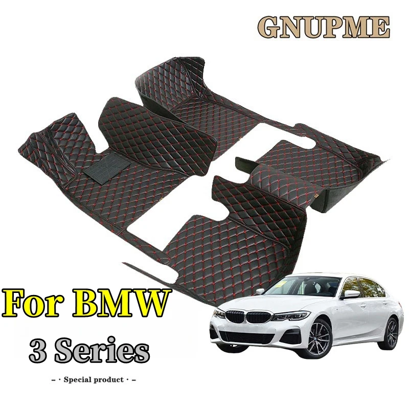 

GNUPME Custom Car Floor Mats For BMW 3 Series 2008-2012 2013-2017 2008-2011 Years Auto Carpets Foot Coche Accessorie