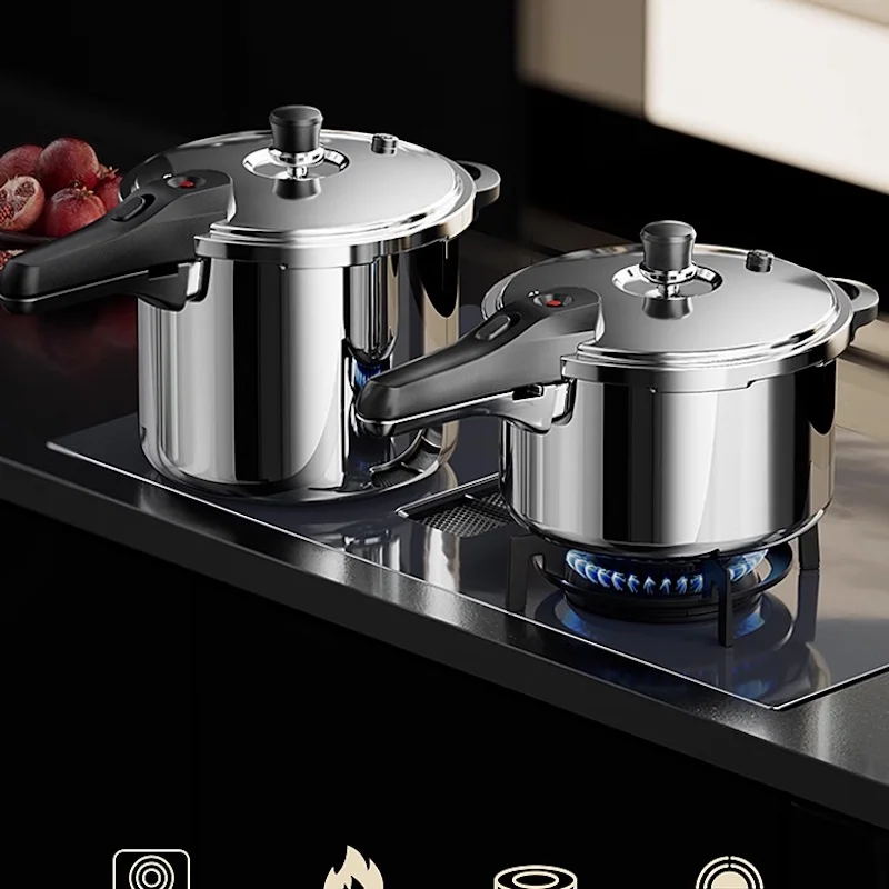 100Kpa Electric pressure cooker Gas induction cooker universal pressure canner 7L Pressure cooker stainless steel pots and pans