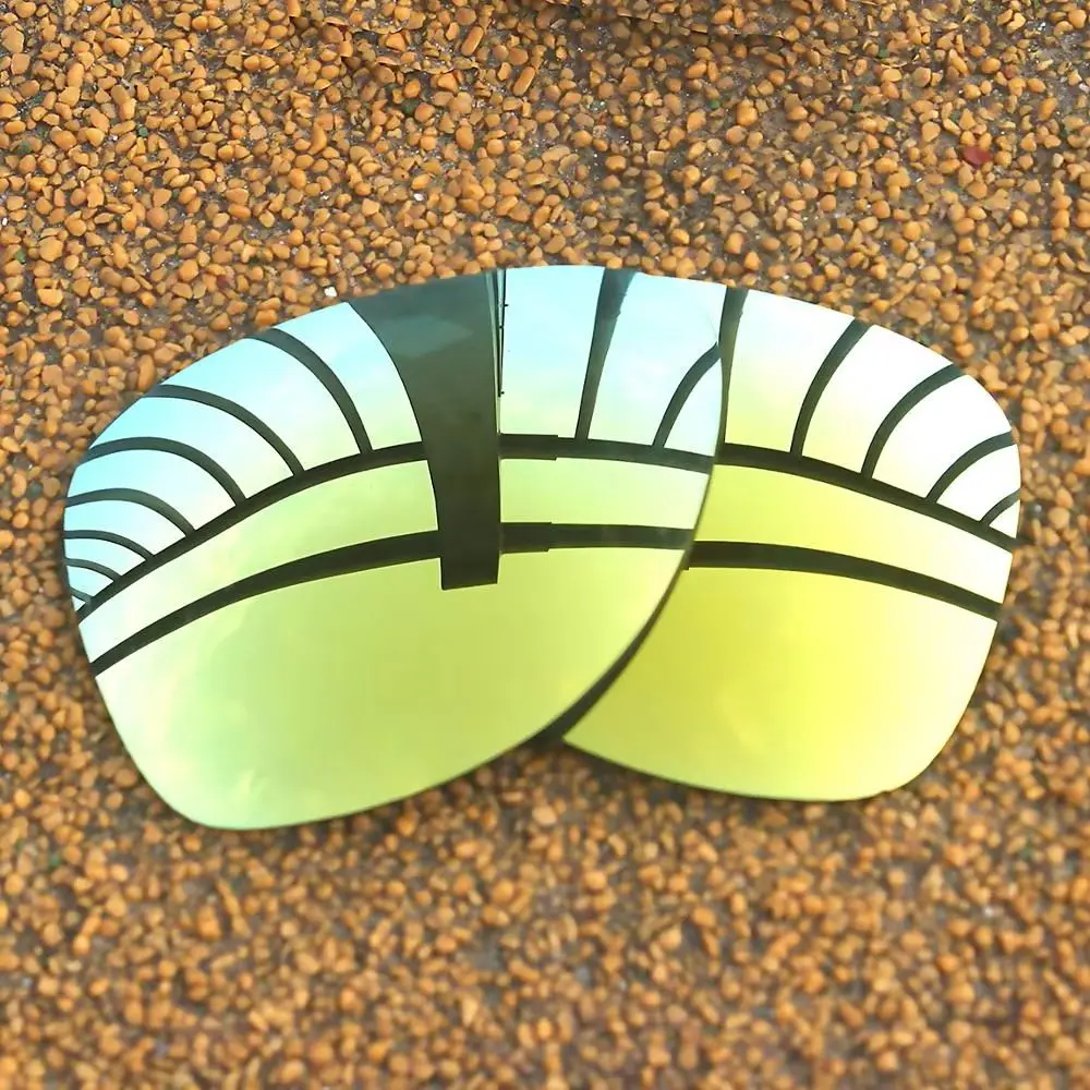 

24K Gold Mirrored Polarized Replacement Lenses For-Oakley Dispatch 2 Sunglasses Frame 100% UVA & UVB