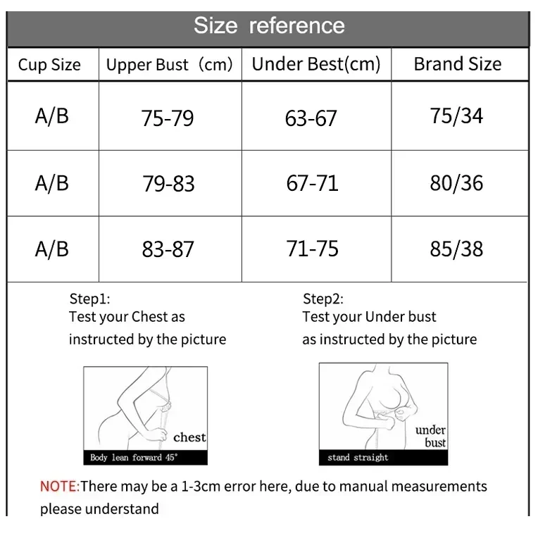 Push Intimate Women Lingerie AB Underwire Bralette Underwear Sexy Gathered Bra V Cup For Deep Backless Brassiere Up Bras Cotton