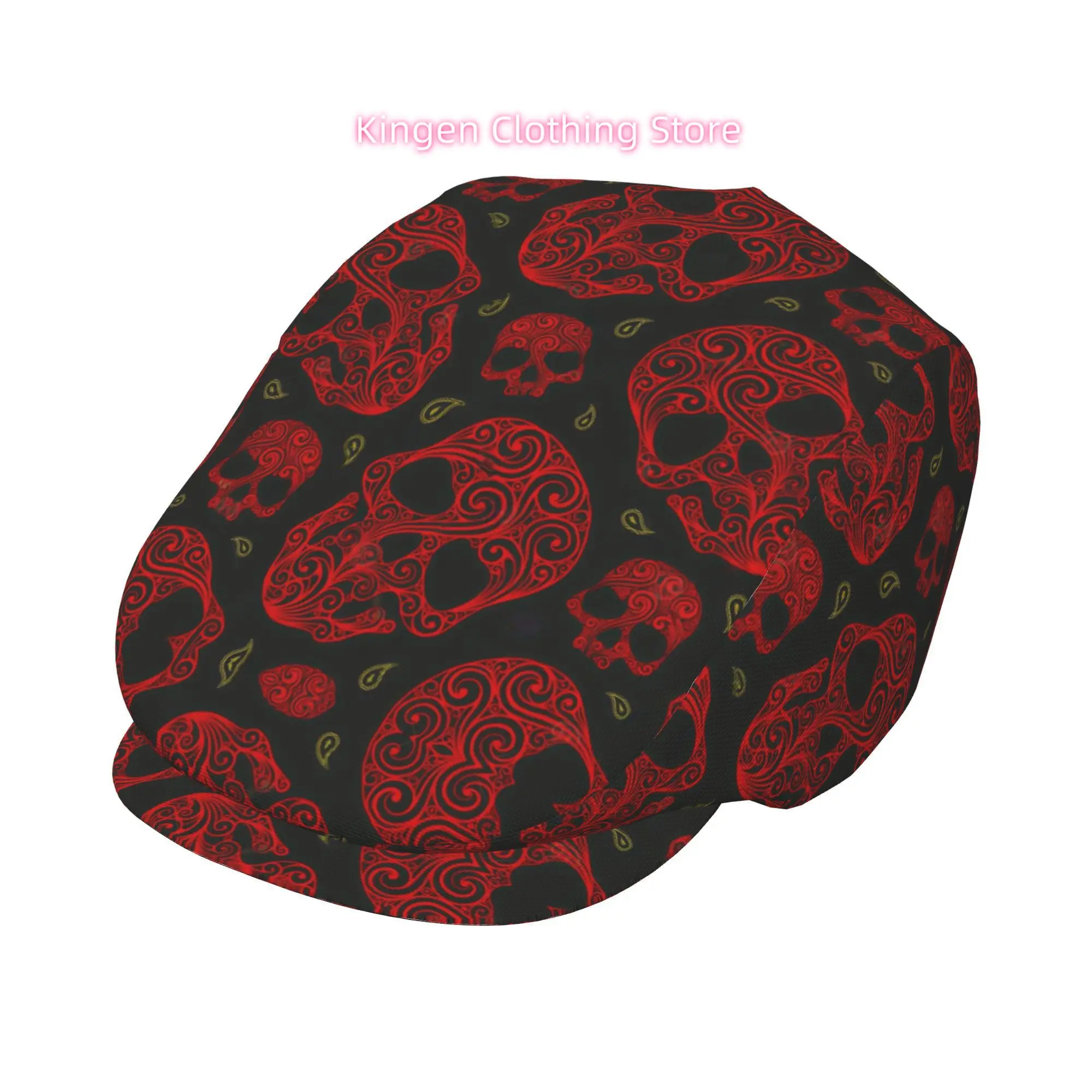 Patterns Men Beret Hat Polyester Adjustable Newsboy Hats Cabbie Gatsby Cap Driving Flat Caps Women Cabbie Cap Beret Forward Cap