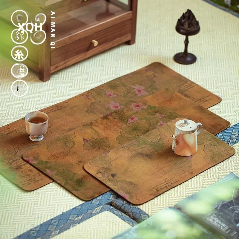 

Чайный набор Aimann Tea Life Floral Silk Cloud 5224 Ele: художественный дизайн для чайной церемонии, скатерть для дома