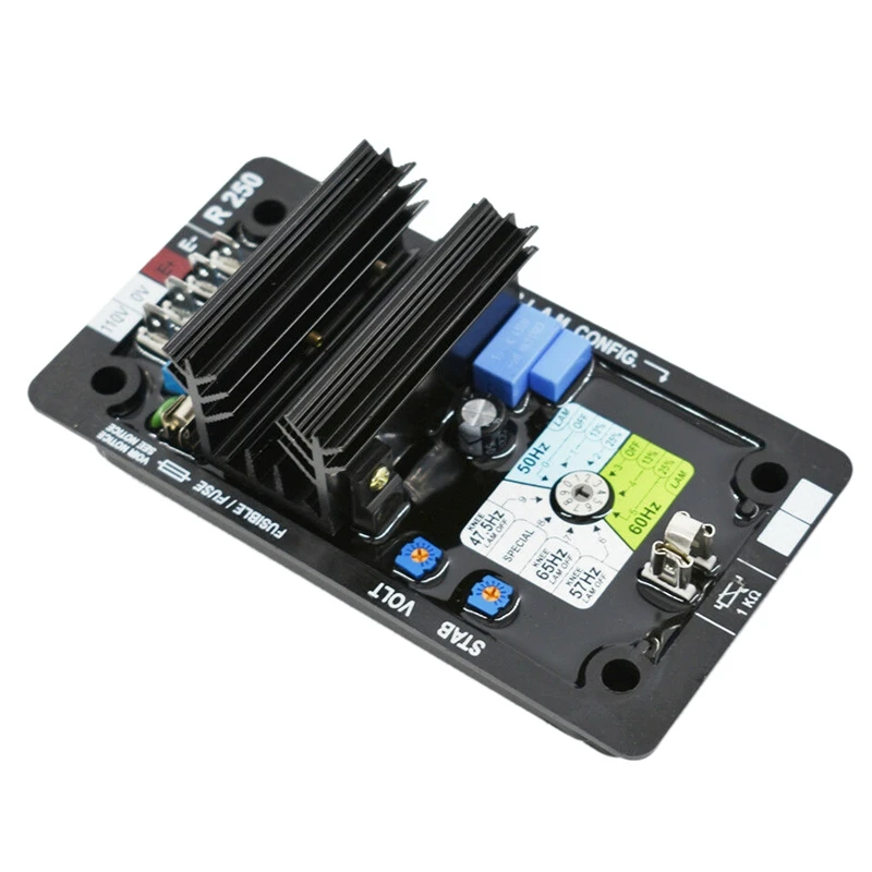 Placa automática do módulo de controle do regulador de tensão AVR R250 para Leroy Somer