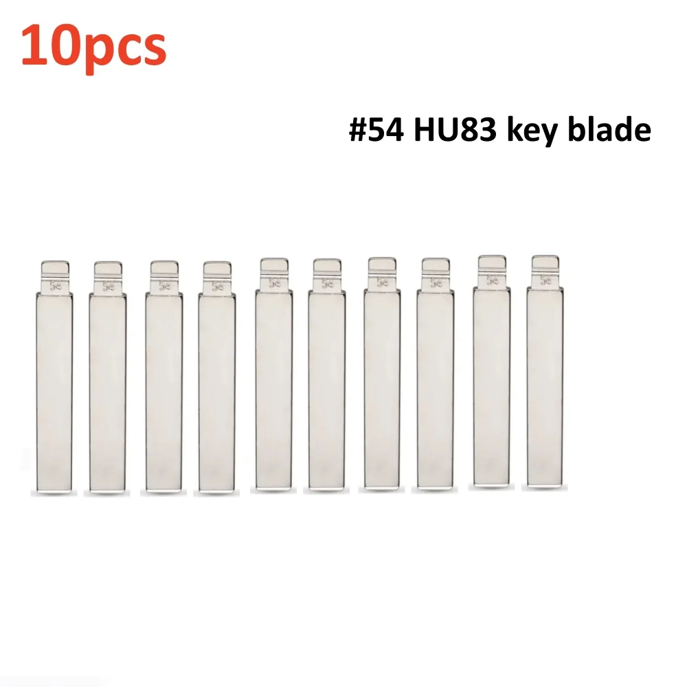 20 Teile/los # 54 ungeschnittene HU83 Funkschlüssel Blank Flip VVDI KEYDIY Lishi Xhorse KD Blade für Citroen C3/C4L/C5 Peugeot 301/307/308/408