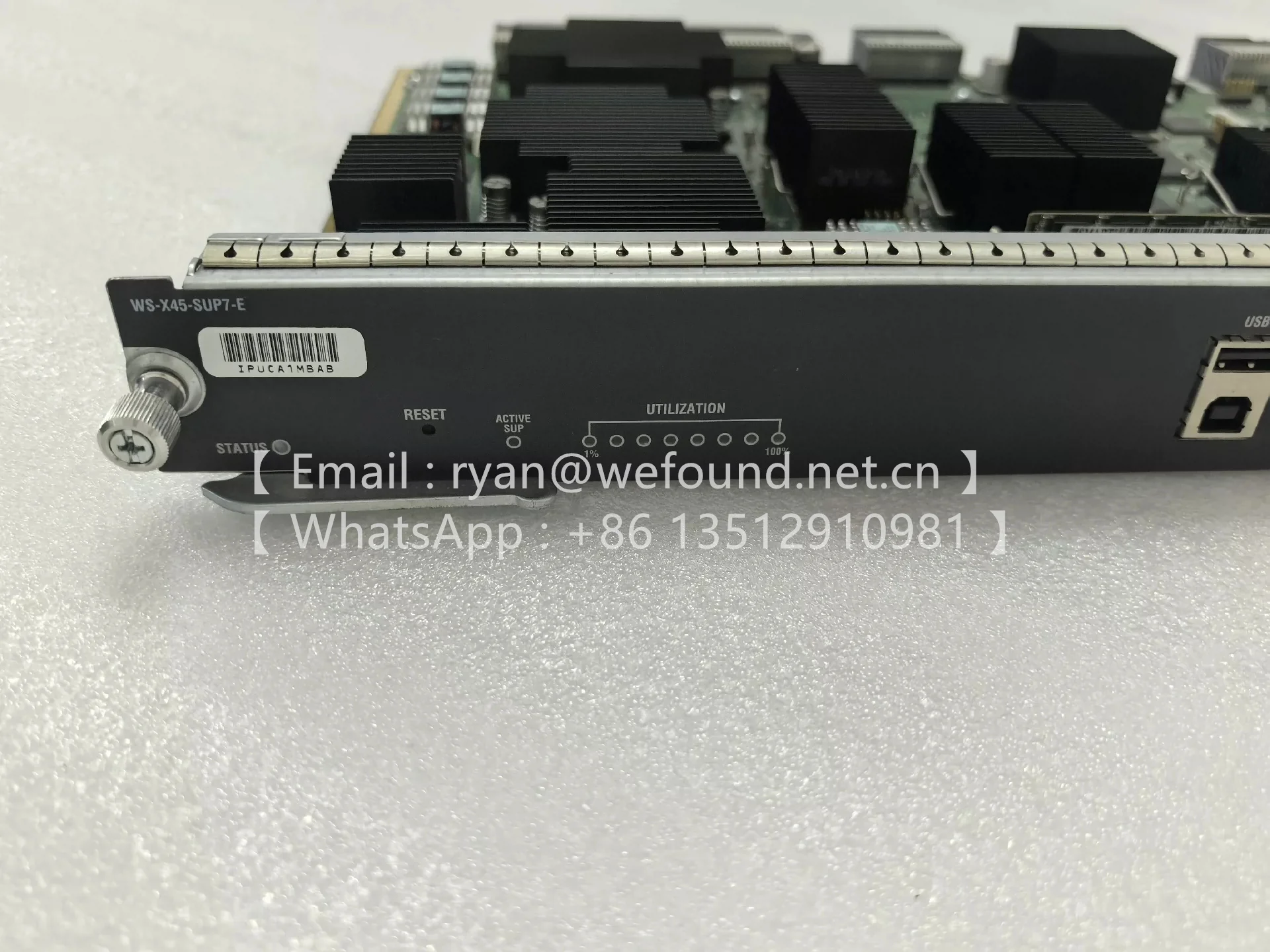 WS-X45-SUP7-E Catalyst 4500 E series management engine.