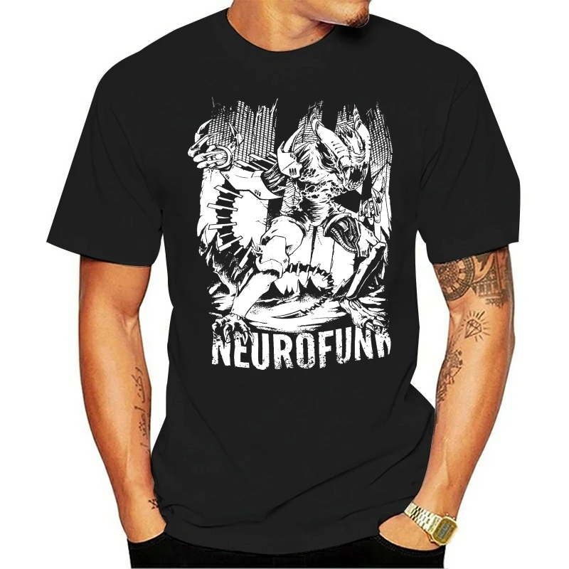 Neurofunk T Shirt Alien Junglist Jungle Amen 808 Drum and Bass  Printed Tee Men Summer Short Sleeves Cotton T-Shirt Fashion