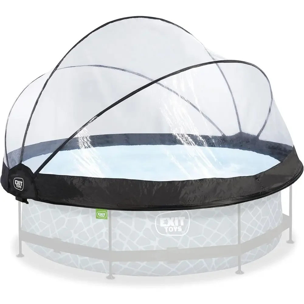 All-Weather 10-Foot Round Pool Cover Enclosure, Suitable for Outdoor Pools with Clean and Warm Water Systems