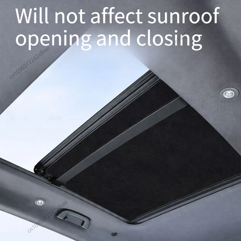 Sunroof Sunshade Curtain & Panoramic Roof Cover, Car Roof Sun Protection & Heat Insulation, For DENZA N9 LHD 2025-2026 Durable
