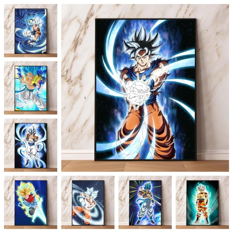 

Canvas Artwork Painting Dragon Ball Vegeta Birthday Gifts Poster Toys Wall Decoration Comics Pictures Modular Prints Room Home