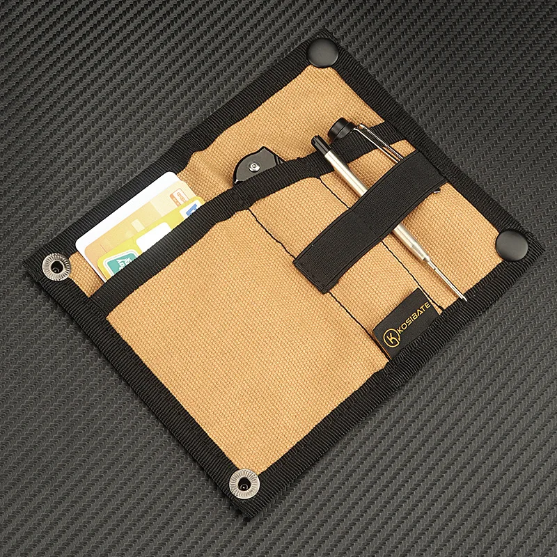 Tactical Mini Wallet EDC Pouch Tool Storage Bag Military Foldable Credit Card Holder Wallet Tactical Knife Pen Purse Hanging Bag