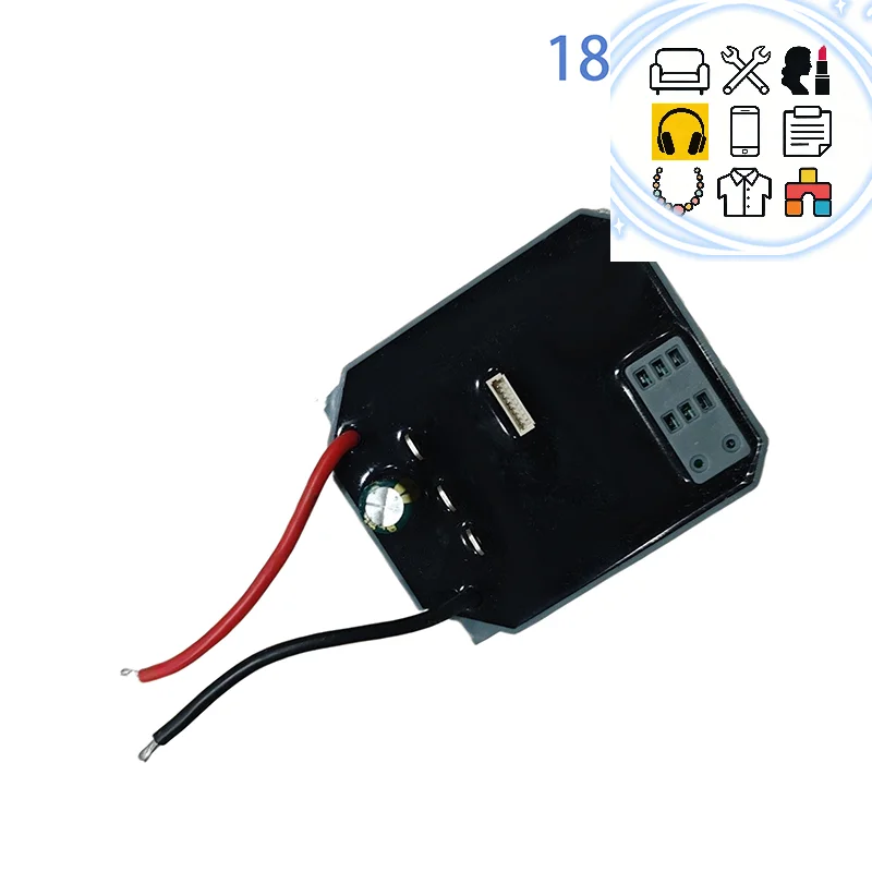 

1PC Angle Grinder Switch Control Board Brushless Lithium Battery Electric Wrench Switch Control Board Line Controller