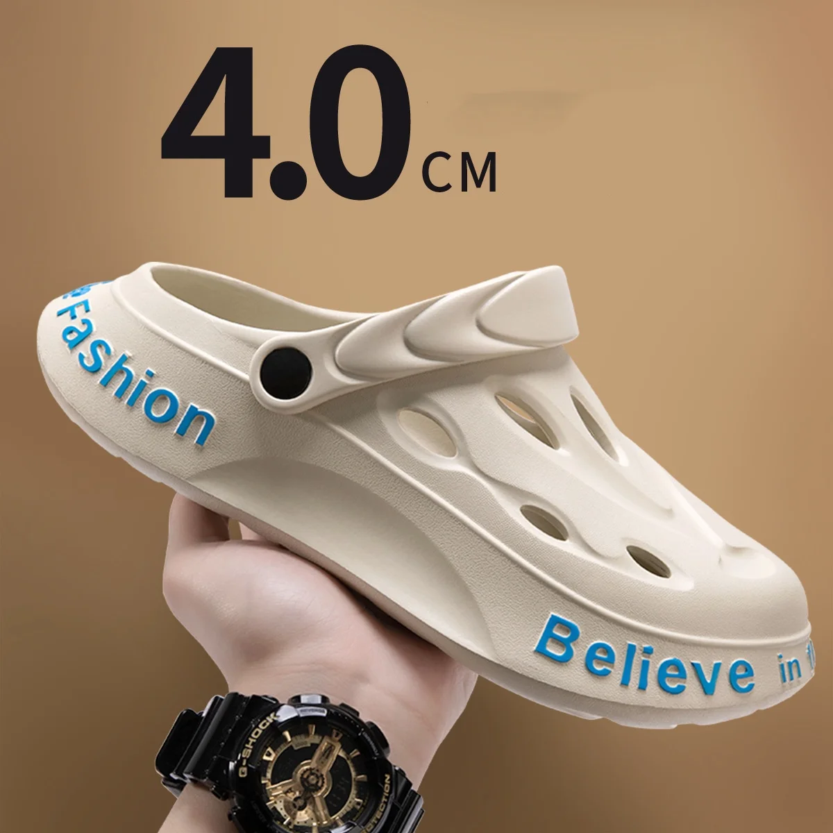 

Outdoor Clogs anti-slip thick-soled Driving Beach Sandals For Men