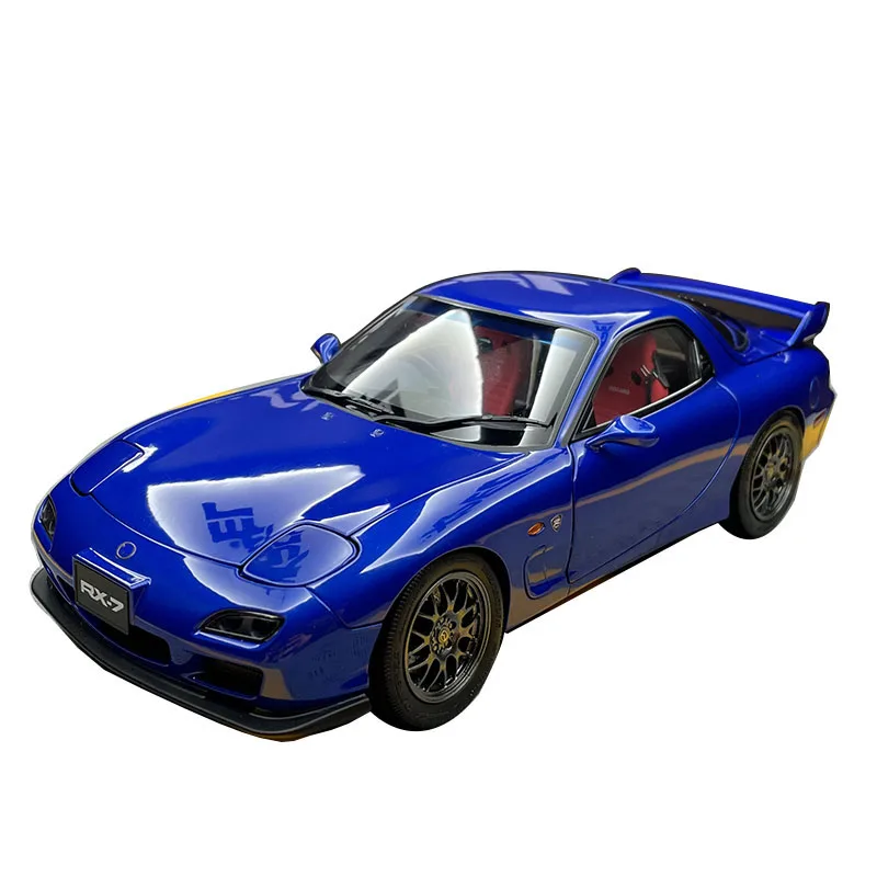 POLAR MASTER 1:18 RX7 SPIRIT R alloy car model with engine delivery