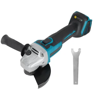 125mm Brushless Impact Angle Grinder 18V 800W Electric Cordless Polishing Grinding Machine Rechargeable For Makita Battery
